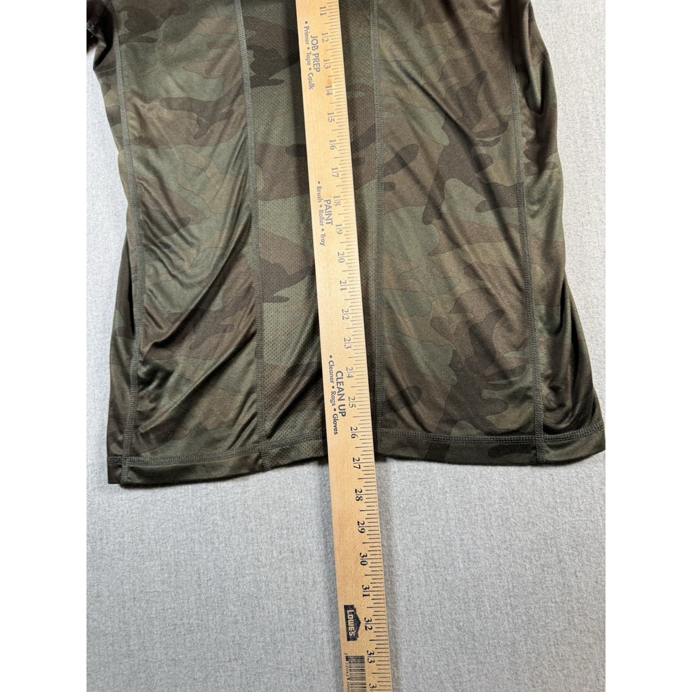 Abercrombie Fitch Camo Athletic Shirt Mens Medium Compression Workout Tee - Picture 14 of 16